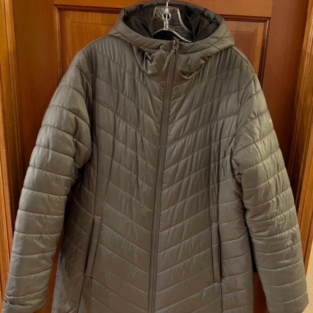 Columbia Women's Mid-Length Omni-Heat Hooded Jacket Size XL